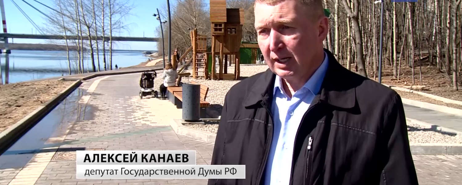Благоустройство Октябрьской набережной в Череповце до сих пор не завершено